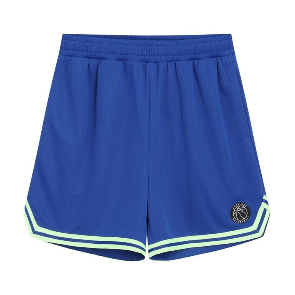 Everlast Childrens/Kids BB100 Mesh Basketball Shorts / Blue/Green